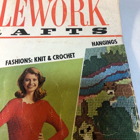 1972-73 McCall’s Needlework & Crafts Large Magazine Vintage Fashions Knits - Picture 12 of 12